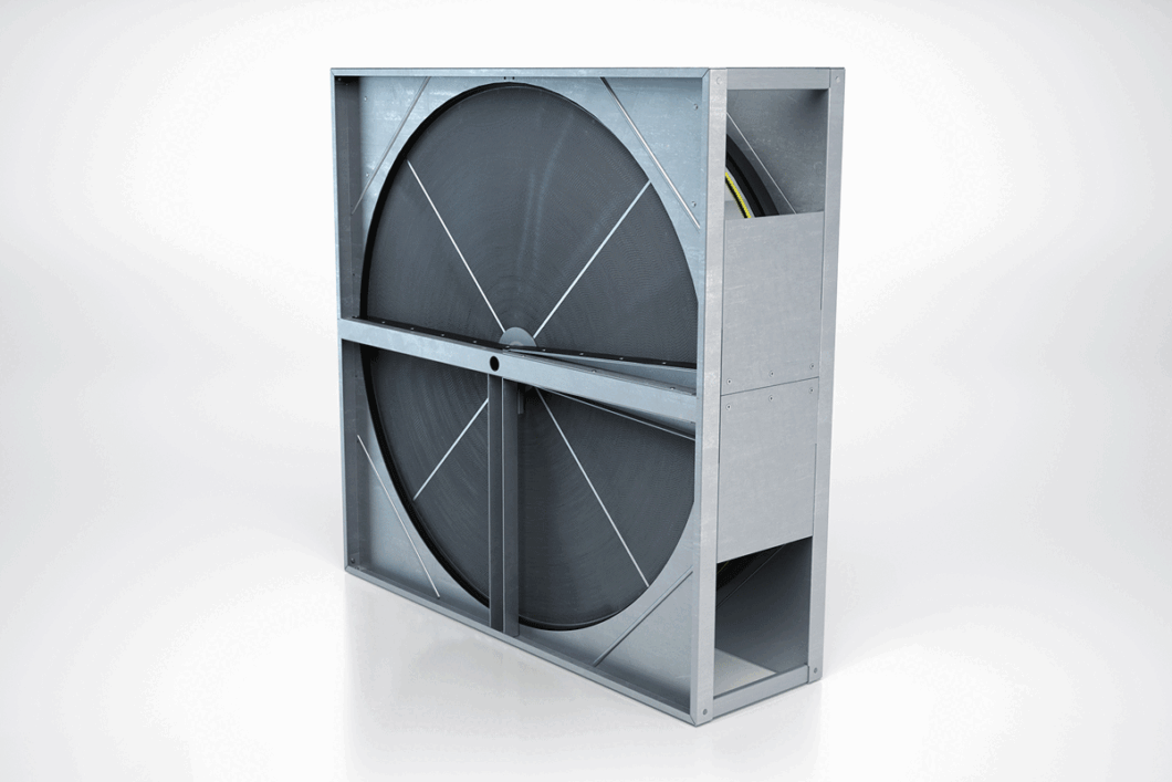 Ny roterande värmeväxlare