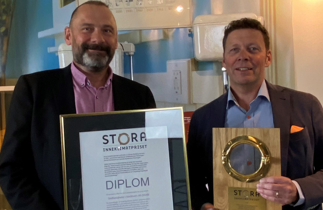 Mord och prisutdelning på vvs-museet i Bromma