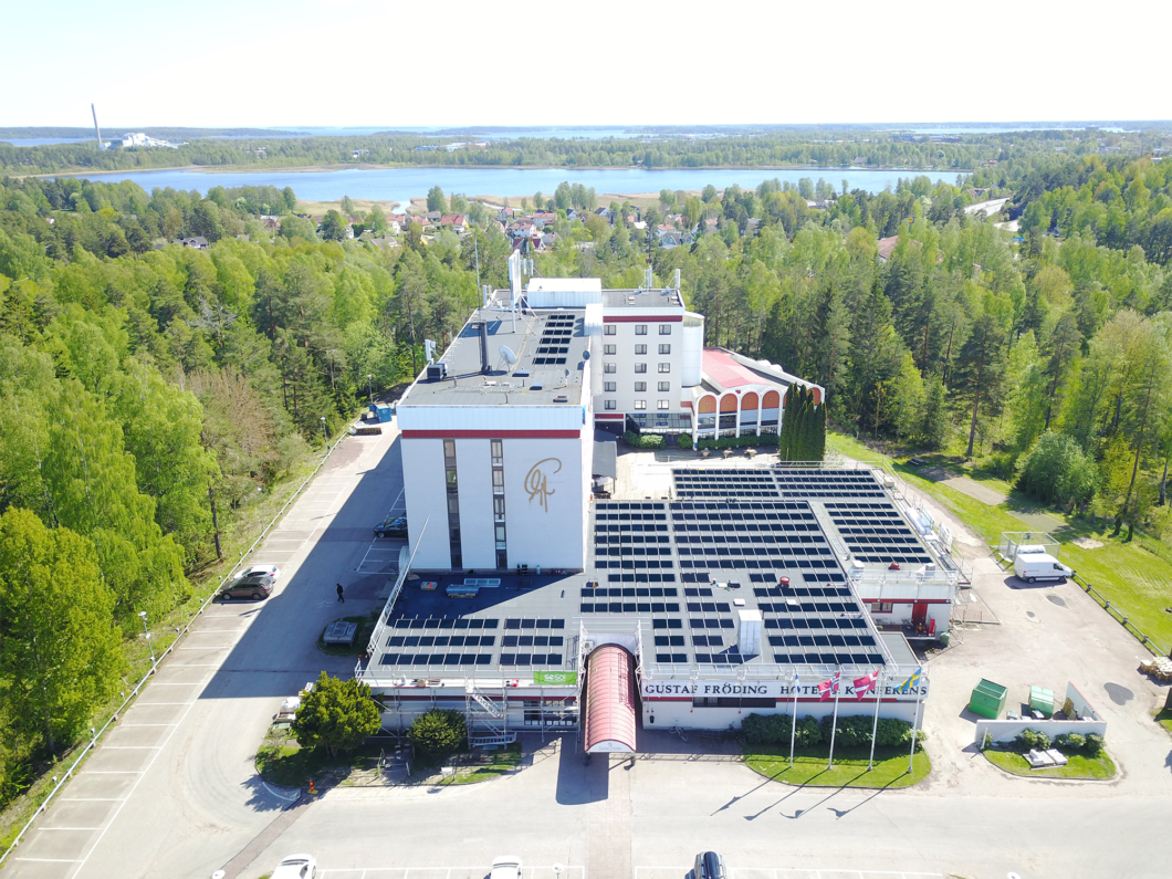 Karlstadshotell satsar på solenergi