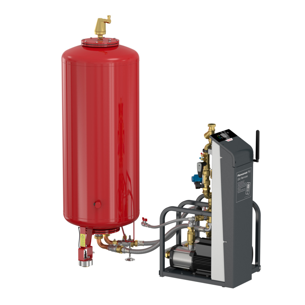 Tryckbalansering och avgasning