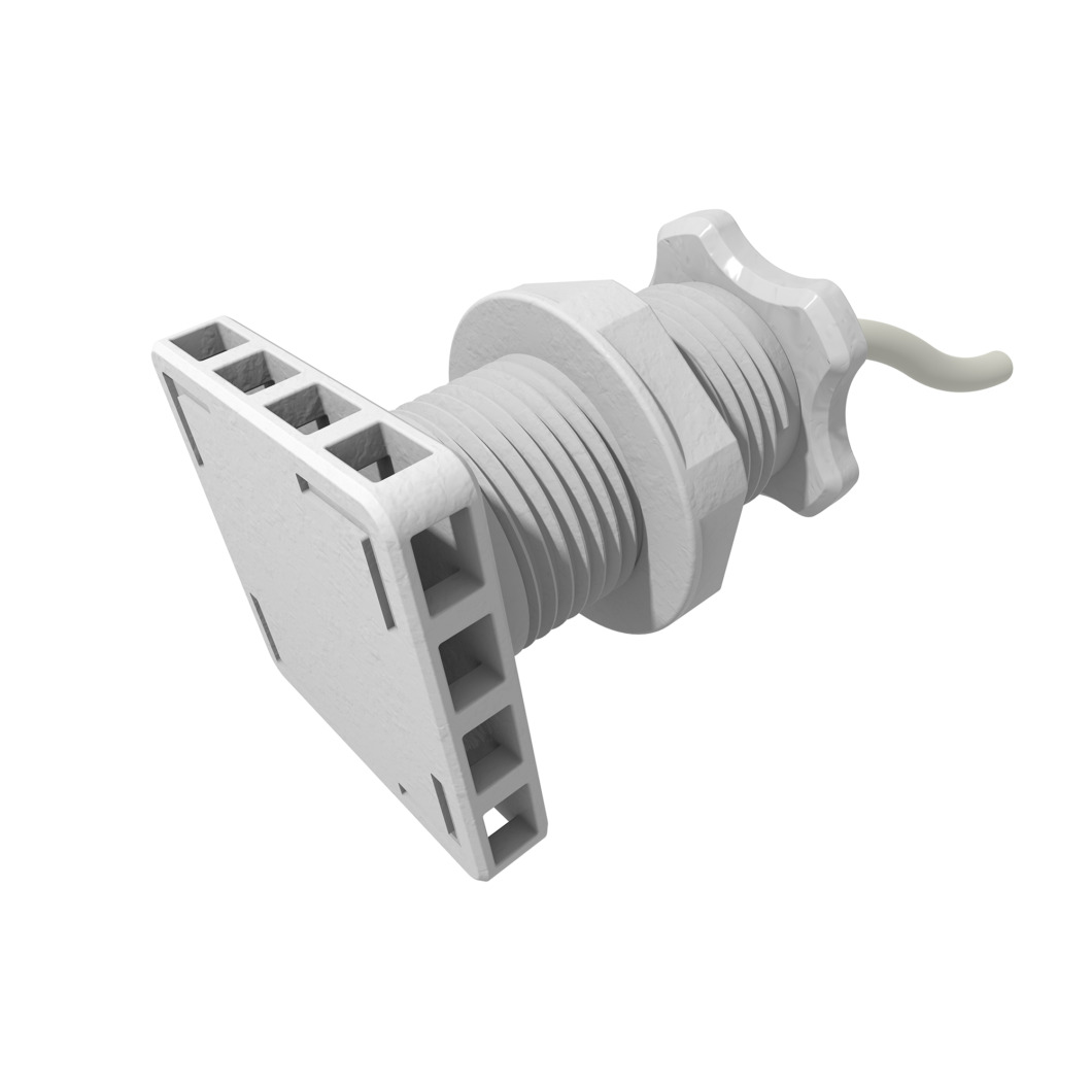 För kanal- och panelmontage