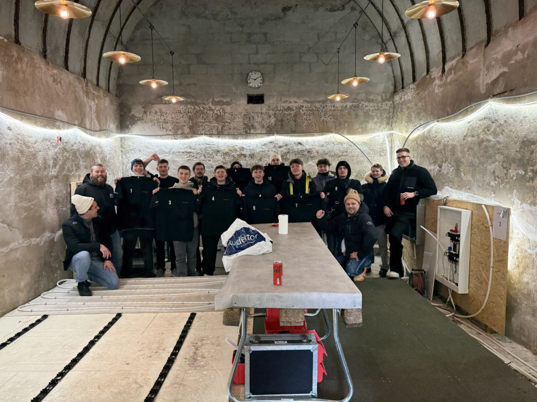 Fransmän utbildas i Sluta riv-metoder